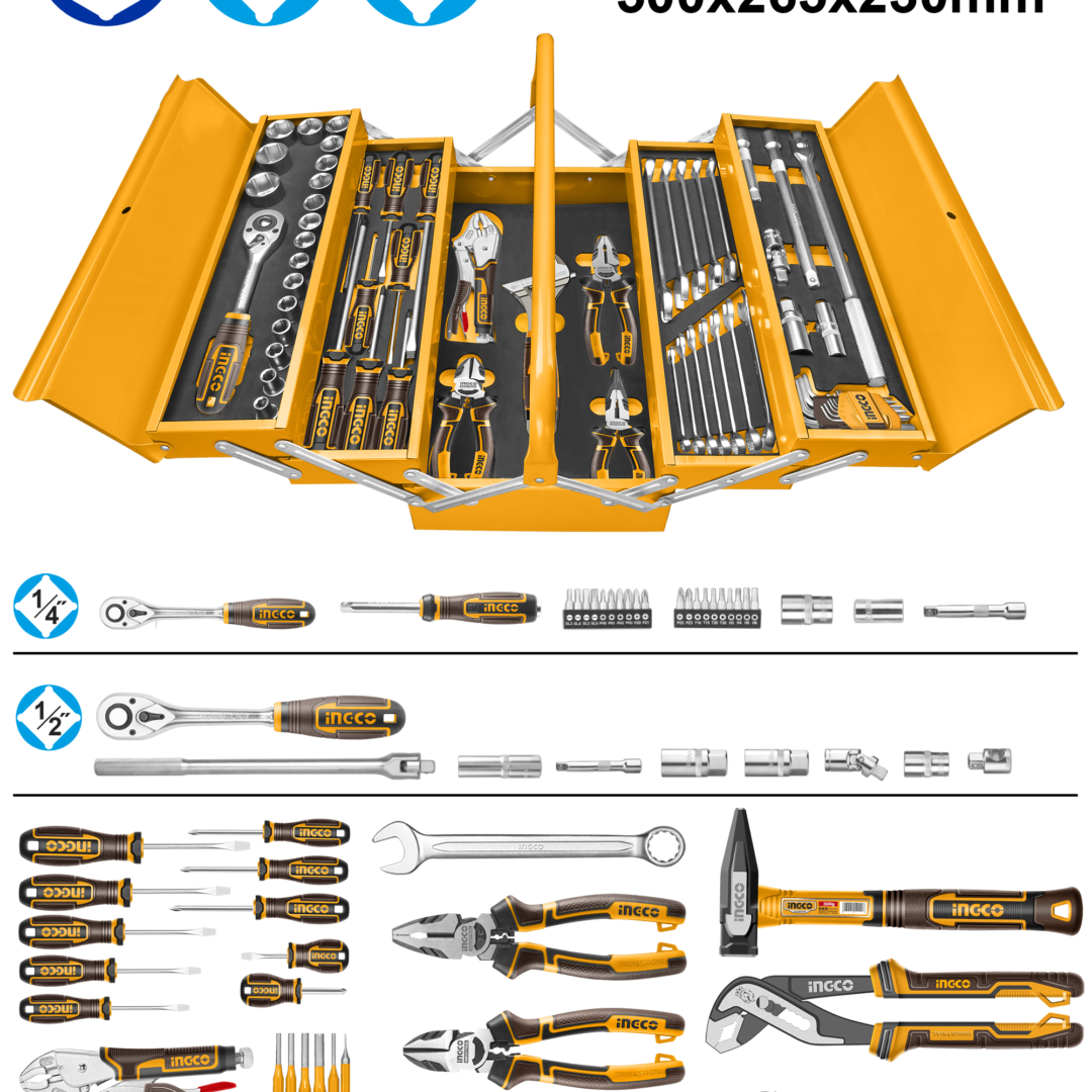 TOOLKIT 500X265X230 108PCS