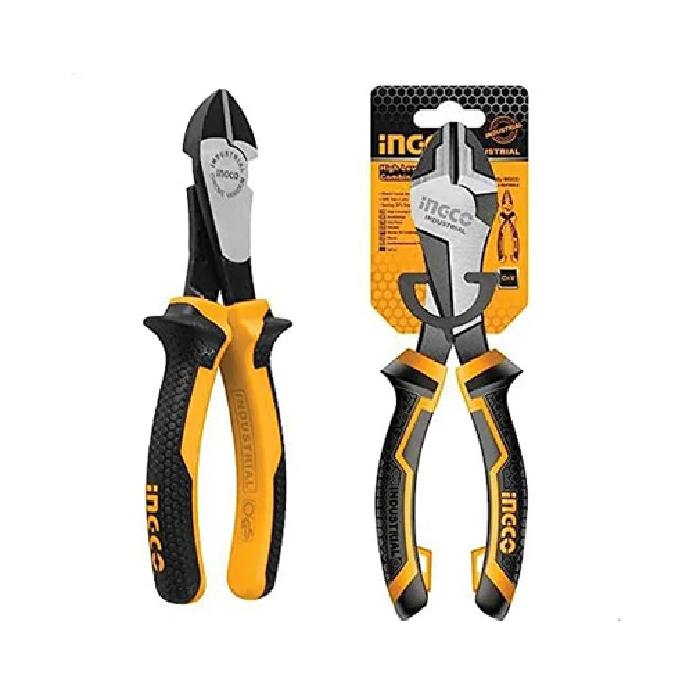 High leverage heavy-duty diagonal cutting pliers