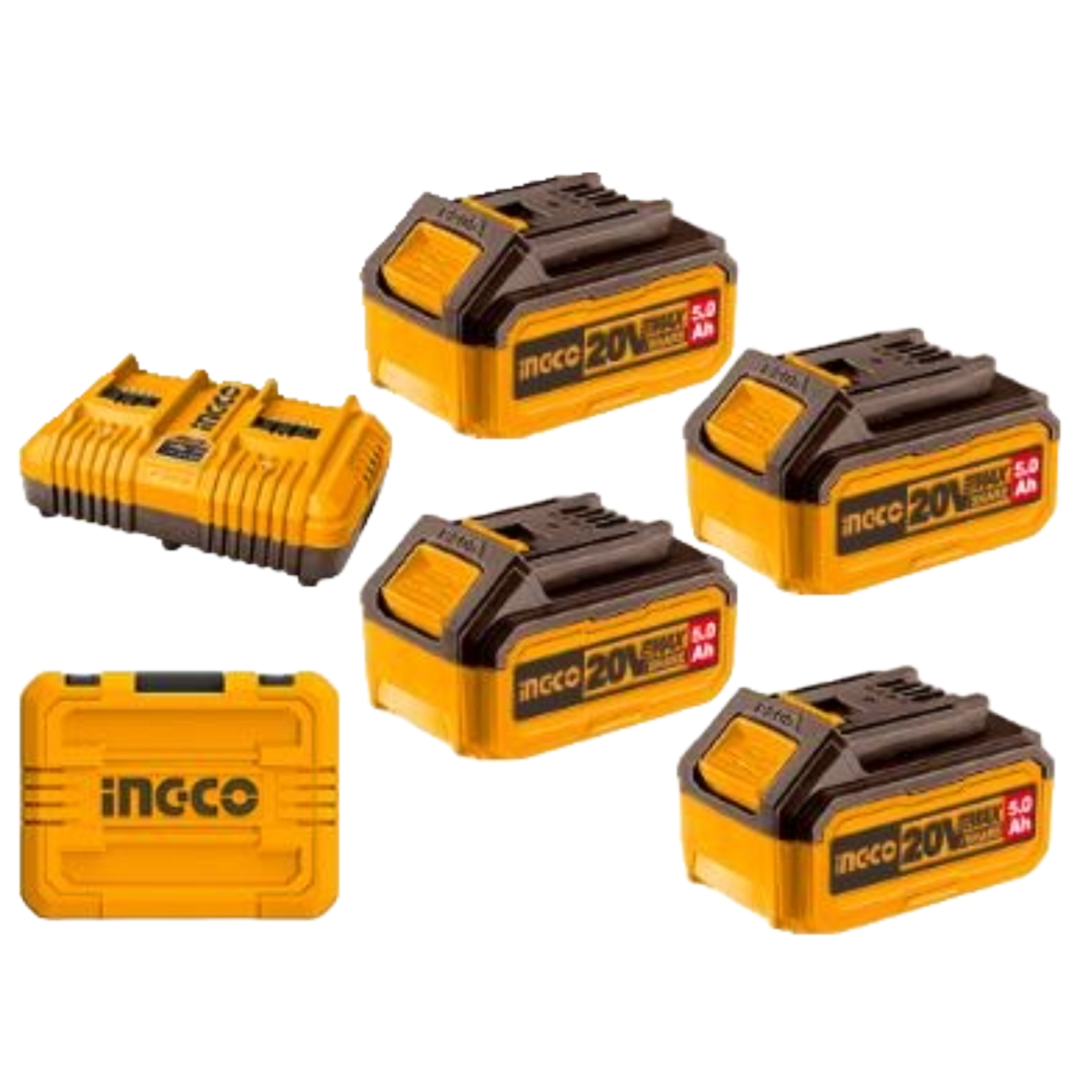 20V Lithium-Ion 5ah Battery And Charger Kit