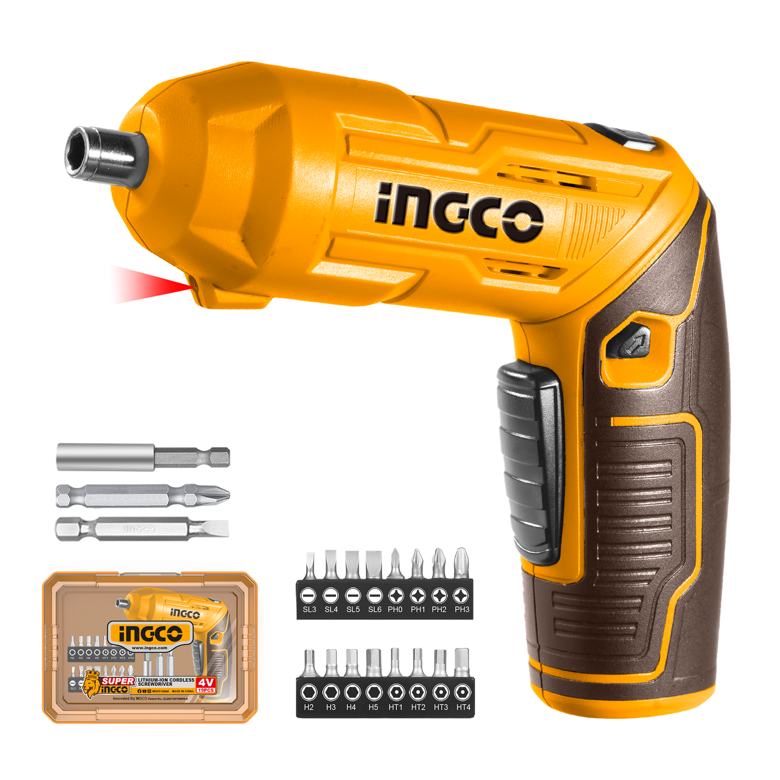 4V Lithium-Ion Cordless Screwdriver