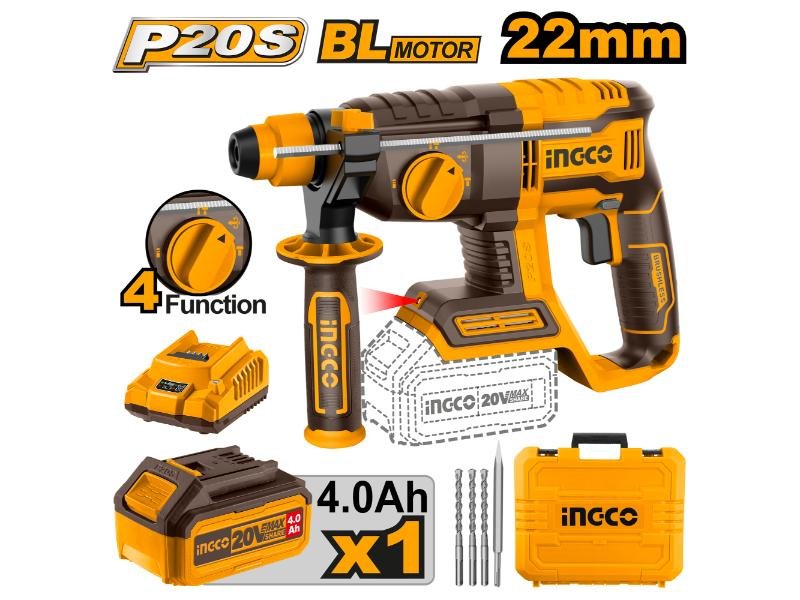 20V Lithium-Ion Rotary Hammer Kit Crhli202081 - Image 2