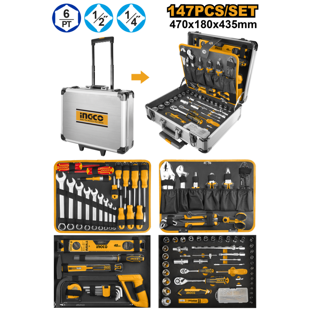 Toolkit In Case 147Pc Hkthp21471