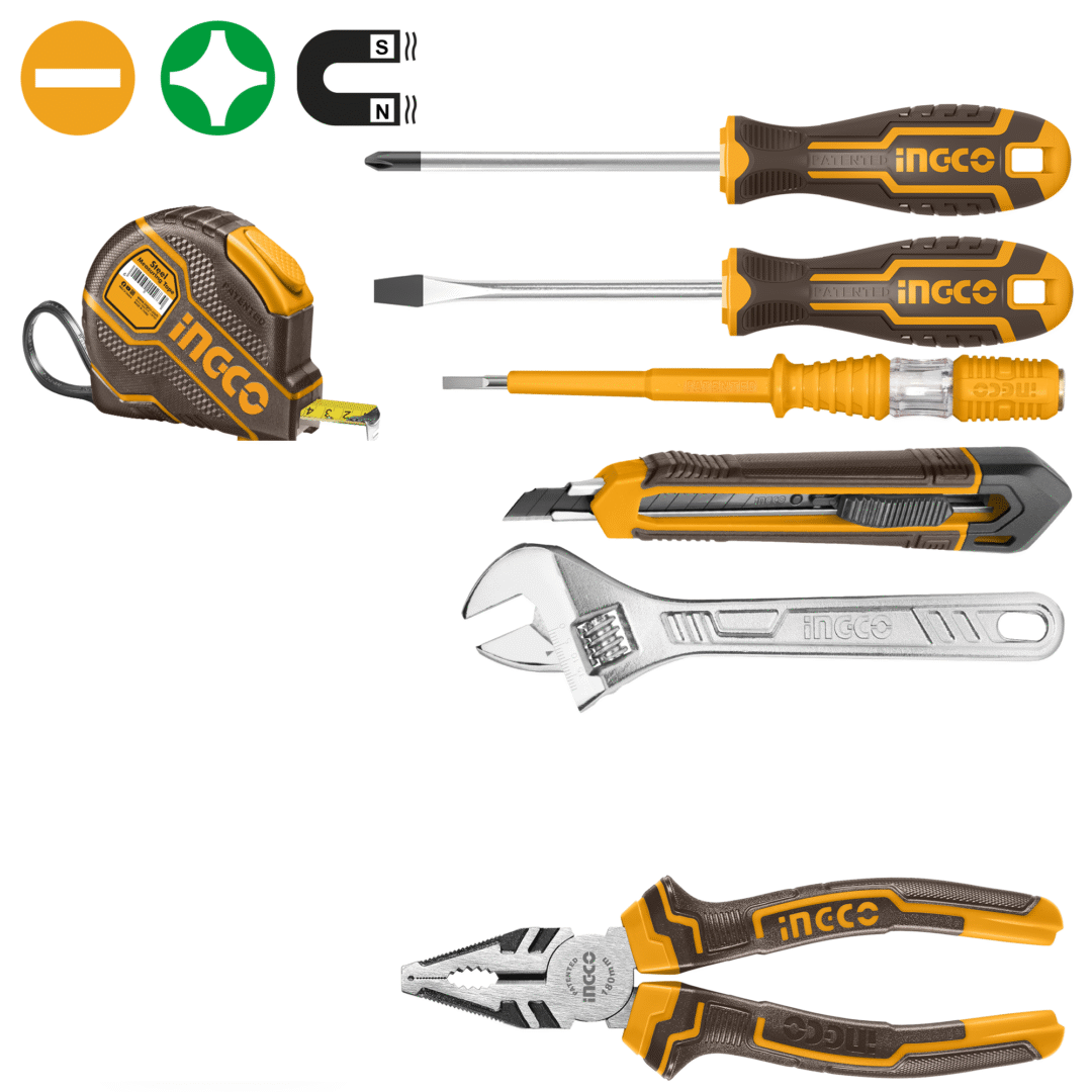 7Pcs Handtools Set Hkth10807