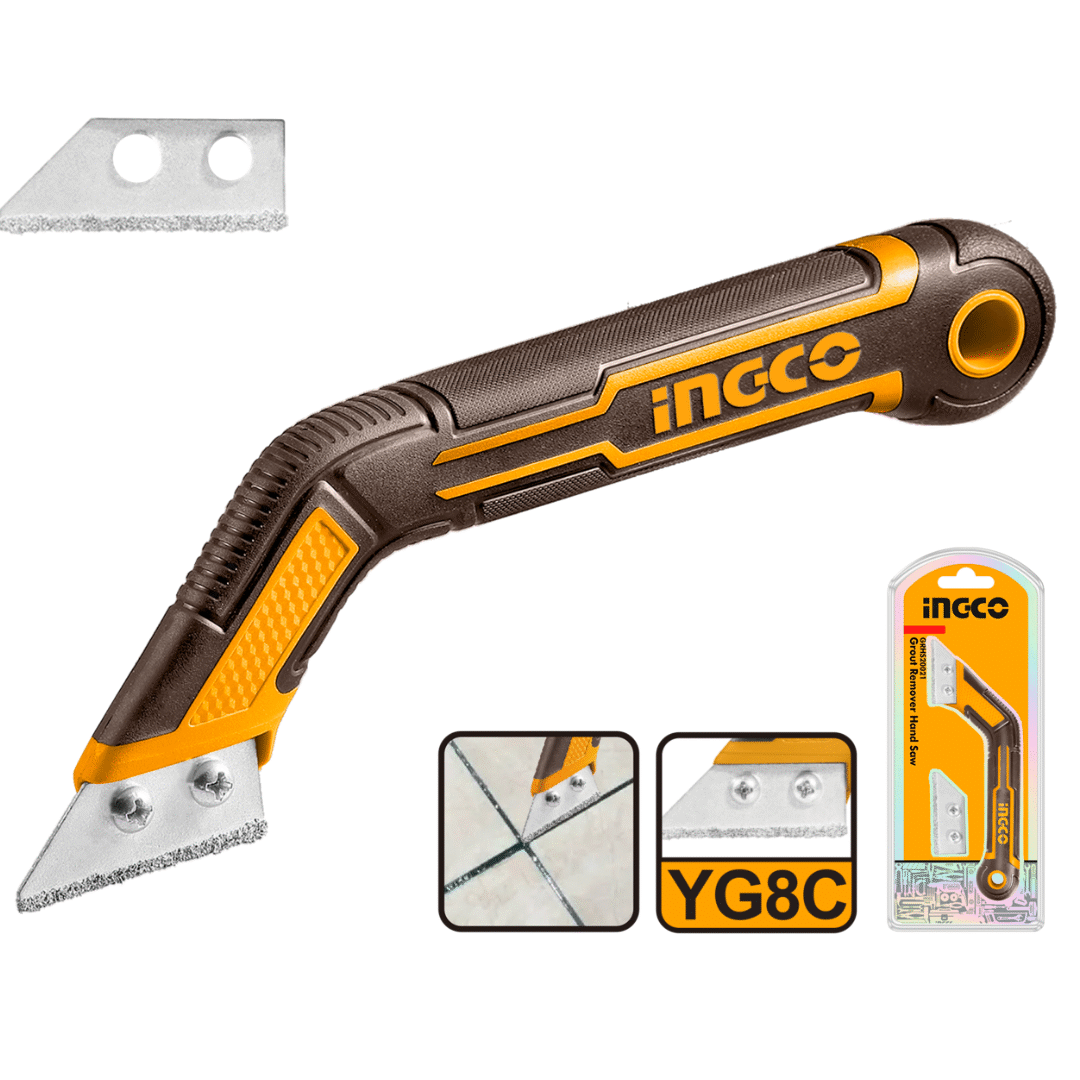 Grout remover hand saw