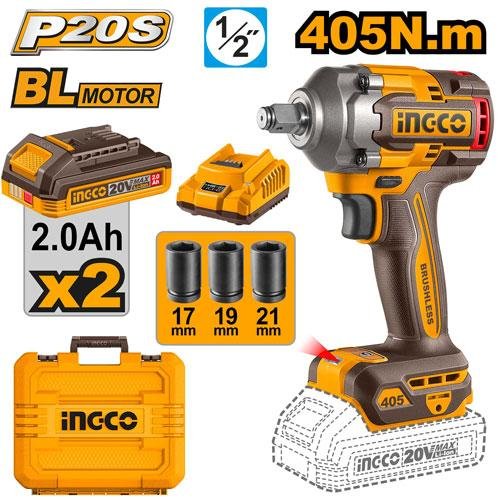 Cordless impact wrench Kit 405nm Ciwli2045