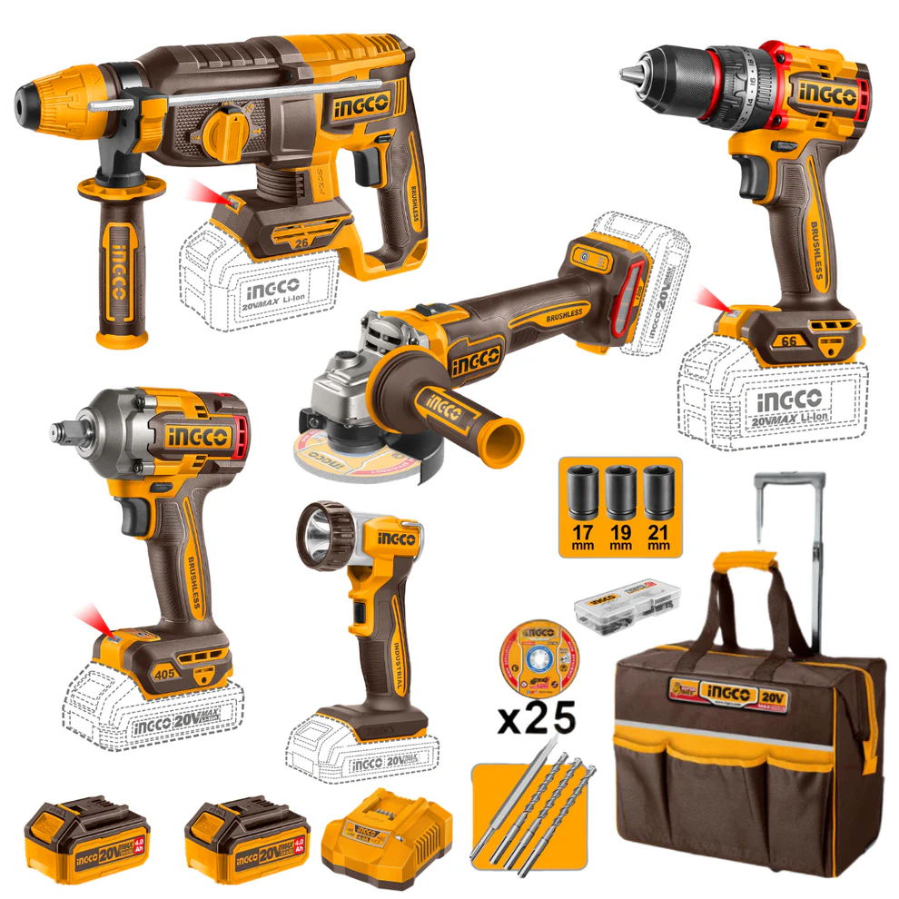5 Piece Cordless Combo Kit 2026 CKLI20595
