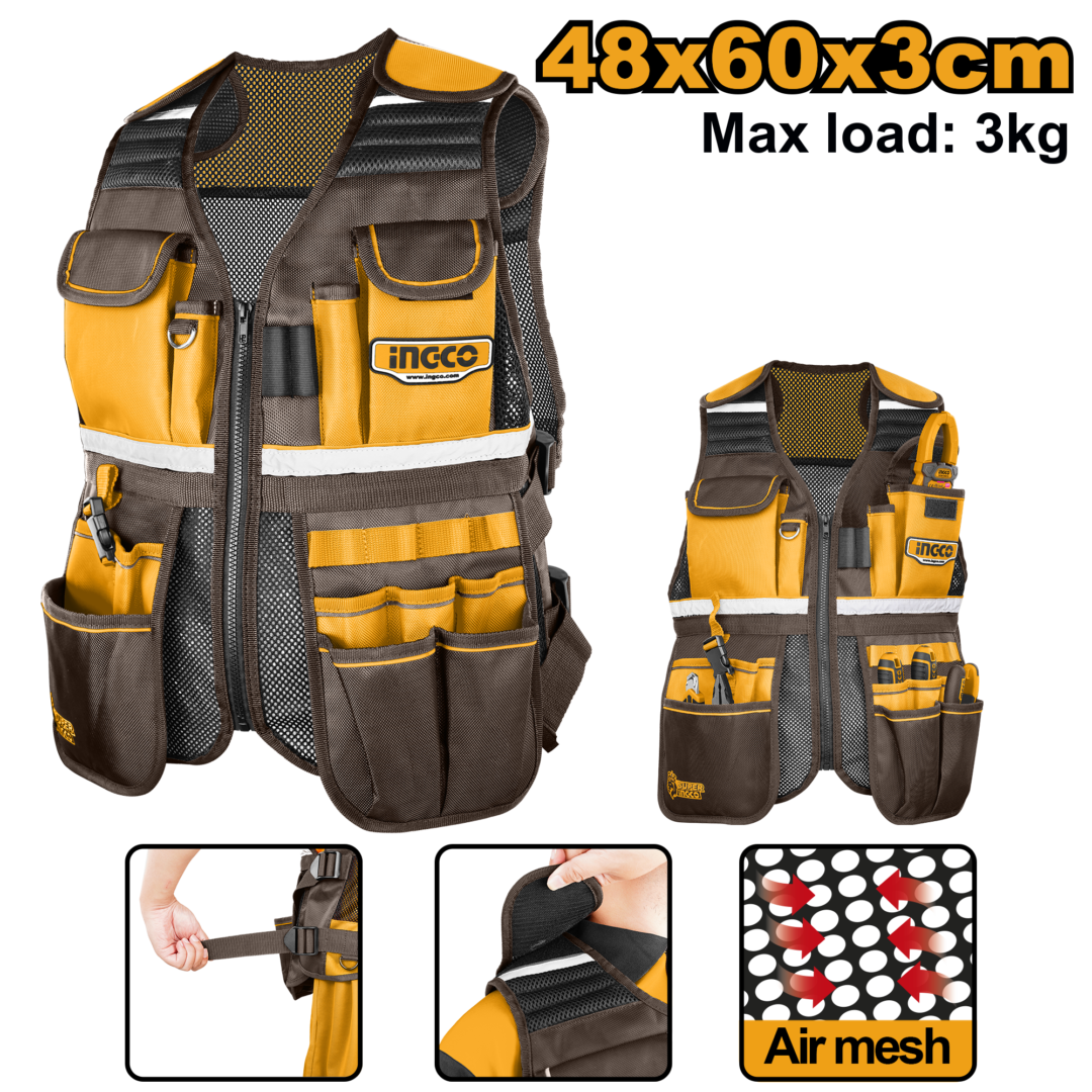 Tool Vest 17 Pocket HTVT09028